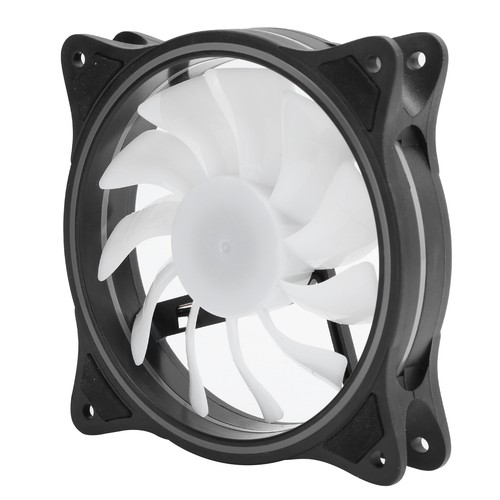 Chassis Cooling Fan Black 11 Blades Large Air Volume Low Noise Desktop Compu NEW - Afbeelding 12 van 12