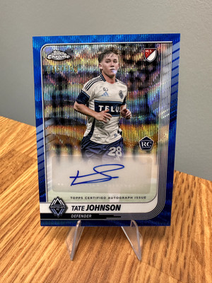 2025 Topps Chrome MLS - Select Your Autograph - Save up to 10%