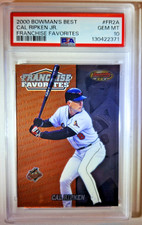 2000 Bowman's Best Franchise Favorites Cal Ripken Jr. PSA 10 Gem Mint Orioles