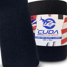 Cuda Boat Trailer Bunk Carpet FOREVER-12 Inch Wide x 13ft- 20 Year Life 36 Oz...