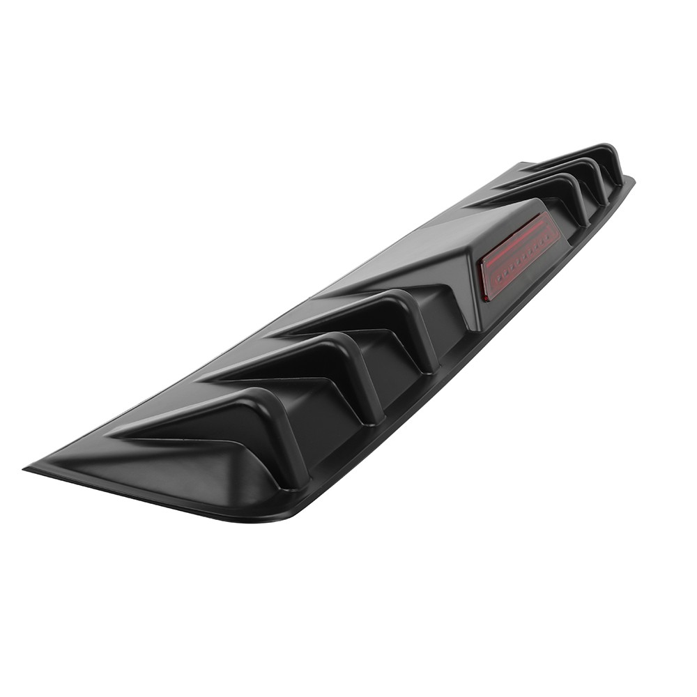 For Maserati GranTurismo Car Rear Roof Lip Spoiler Tail Trunk Wing+Rear Diffuser