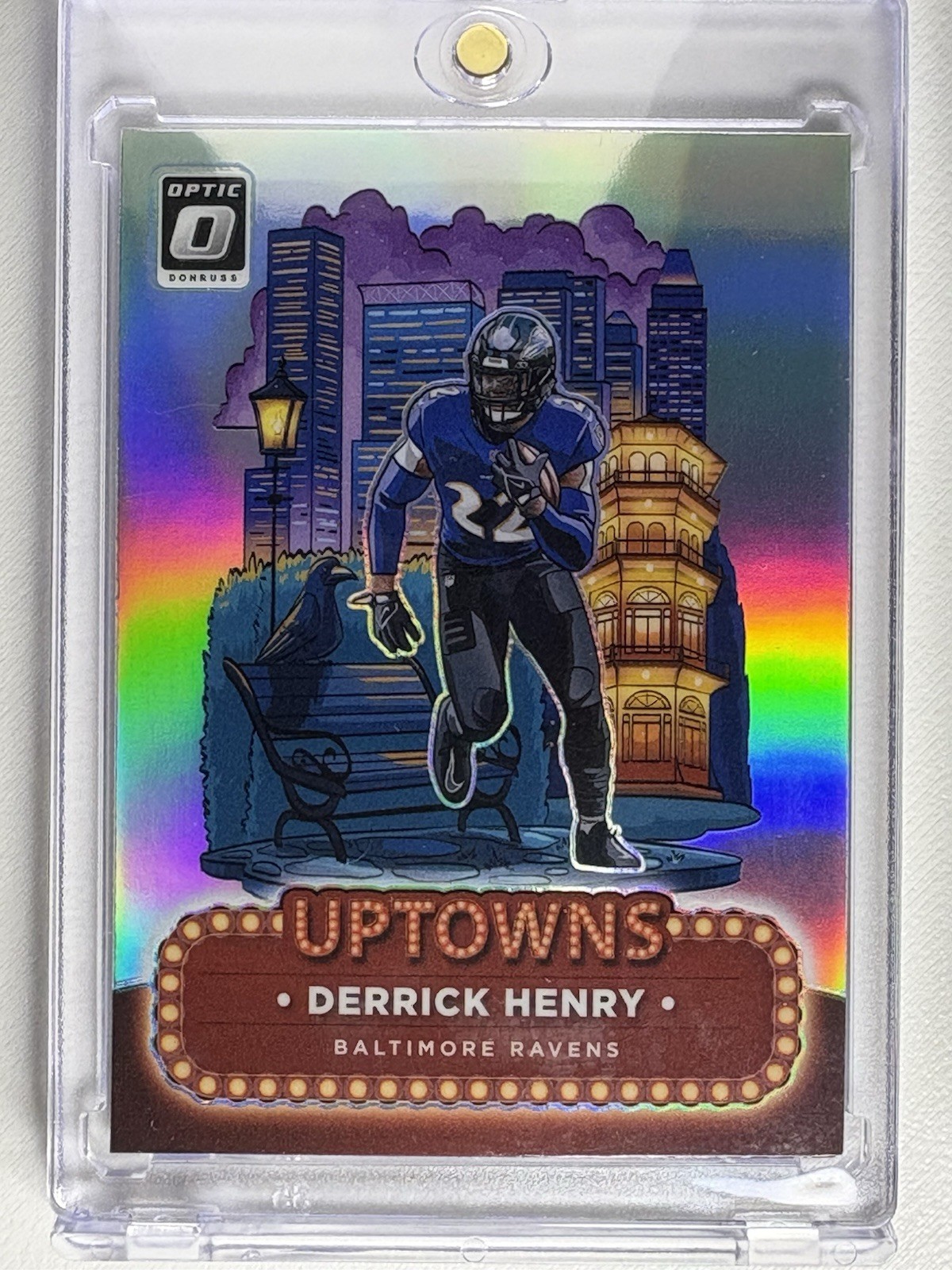 2024 Donruss Optic Derrick Henry Uptowns SSP #18 Ravens