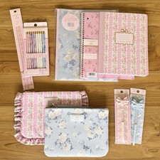 LoveShackFancy x Target Yoobi Bundle Ruffle Pencil Pouch School Supplies NEW