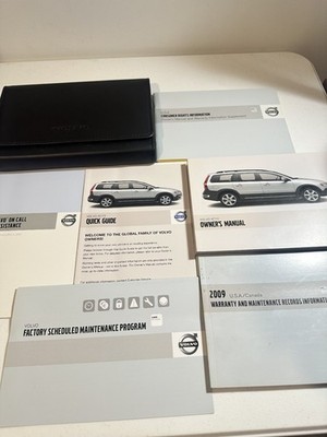 2009 Volvo XC70 Owner's Manual Set