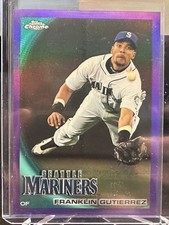 2010 Topps Chrome - Franklin Gutierrez #167 Purple Refractor 205/599