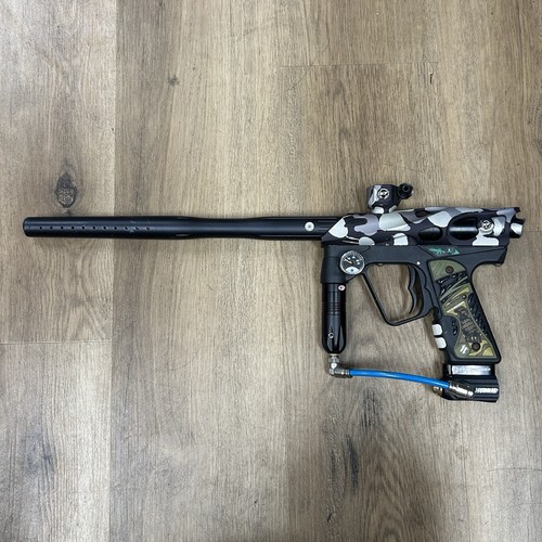 Smart Parts Ion Electronic Paintball Marker White Camo W GOG Barrel