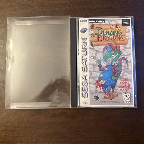 Blazing Dragons (Sega Saturn) Complete - Tested - Authentic