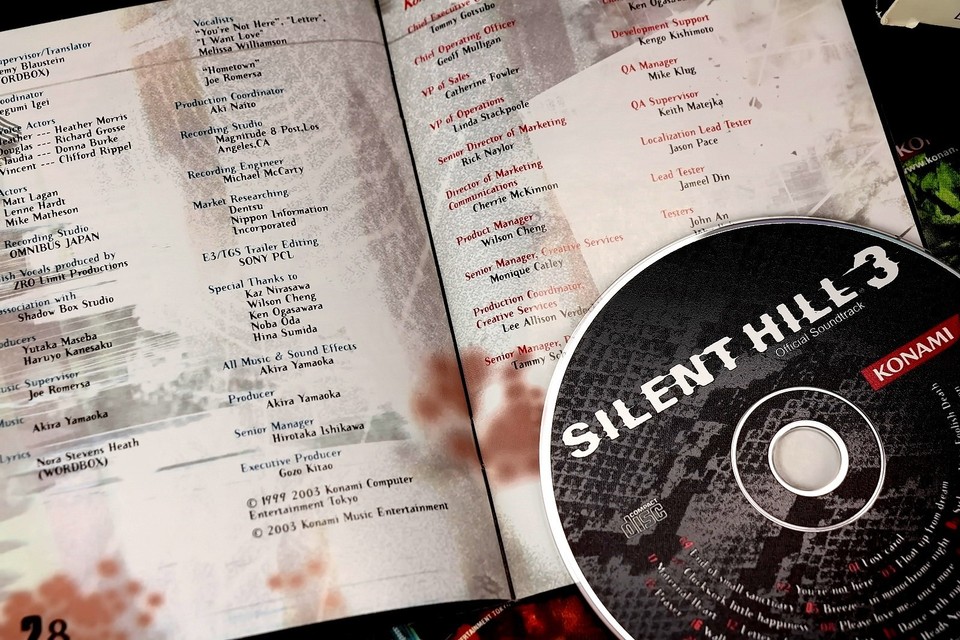 Konami Silent Hill 3 CD ROM PC Computer Game Complete
