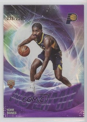 2025-26 Topps No Limit Purple Rainbow 28/250 Kam Jones #NL-38 Rookie RC 1ny5