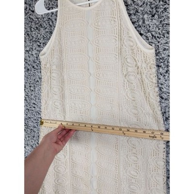 Massimo Dutti Women Conquette Romantic Crochet Lace Feminine Party Dress 6 Cream | eBay Massimo Dutti Women Conquette Romantic Crochet Lace Feminine Party Dress 6 Cream | eBay