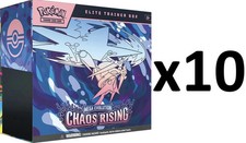 Pokemon ME04 ETB Chaos Rising Elite Trainer Box Sealed 10-Box Case