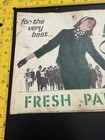 MAB Paints M.A.B. 1960s Vintage "Wet Paint" Old Cardboard Sign "Fresh Paint" Adv — photo 2