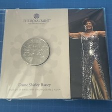 Dame Shirley Bassey 2023 UK £5 Brilliant Uncirculated Coin
