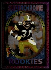 1993 Wild Card Superchrome Rookies George Teague Rookie #31. rookie card picture