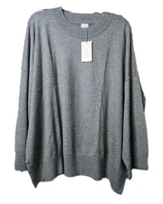 A New Day Women's Cable Crewneck Pullover Sweater Size 4X