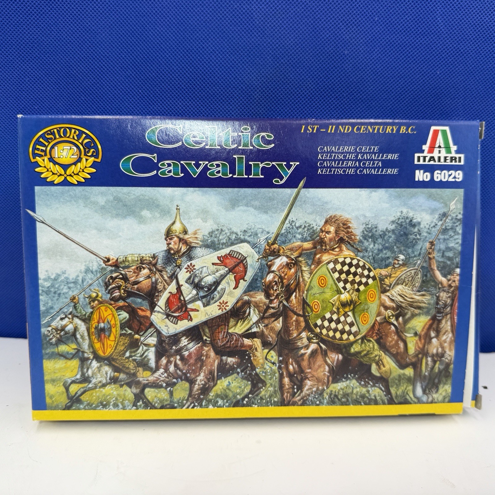 ITALERI FIGURES 1:72 CELTIC CAVALRY 6029 COMPLETE