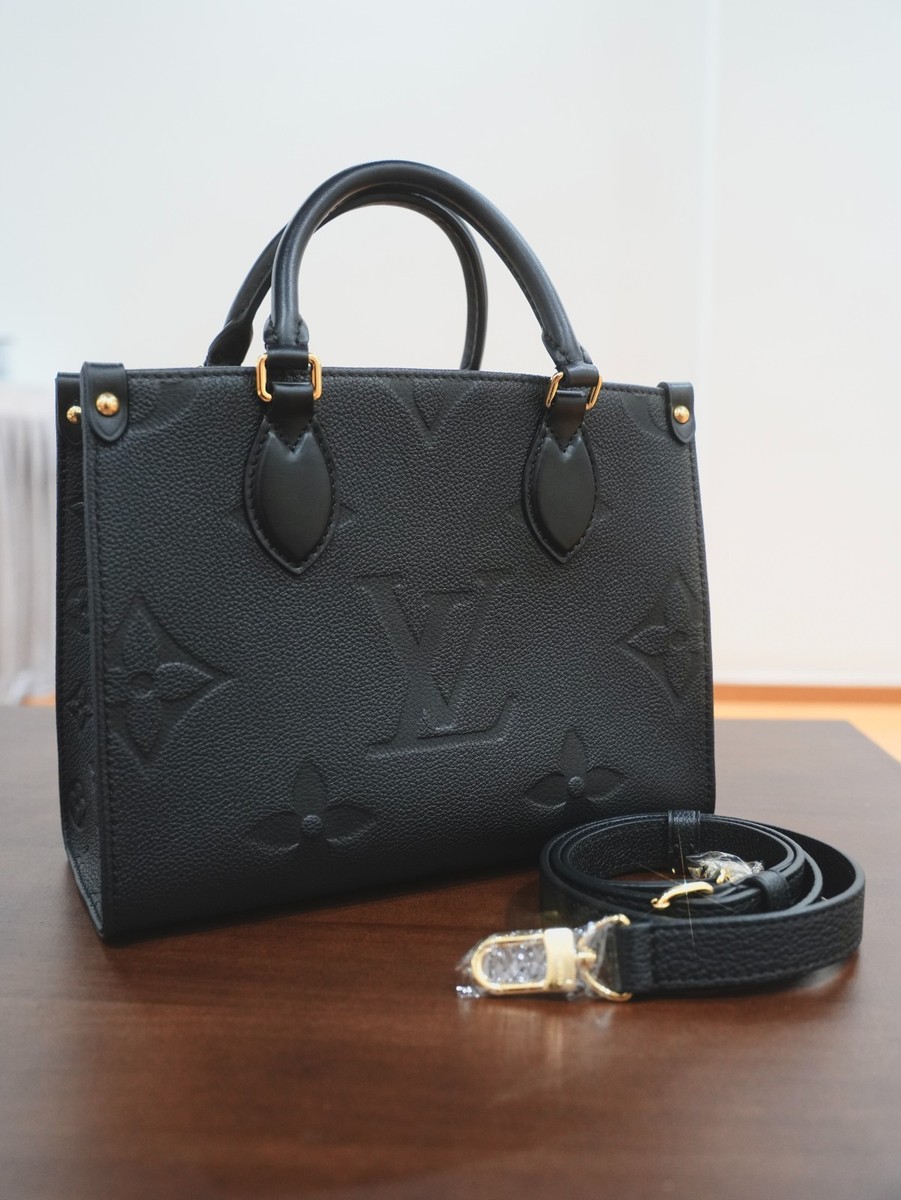 LOUIS VUITTON M45595 Black Monogram Empriente ON THE GO PM CHIP