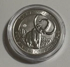2024 Ice Age Woolly Mammoth 2 oz .9999 Silver Coin Canada in Capsule