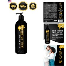 Hybrid Lubricant Water Silicone Long Lasting Gel 16 fl oz for Men Women Couples