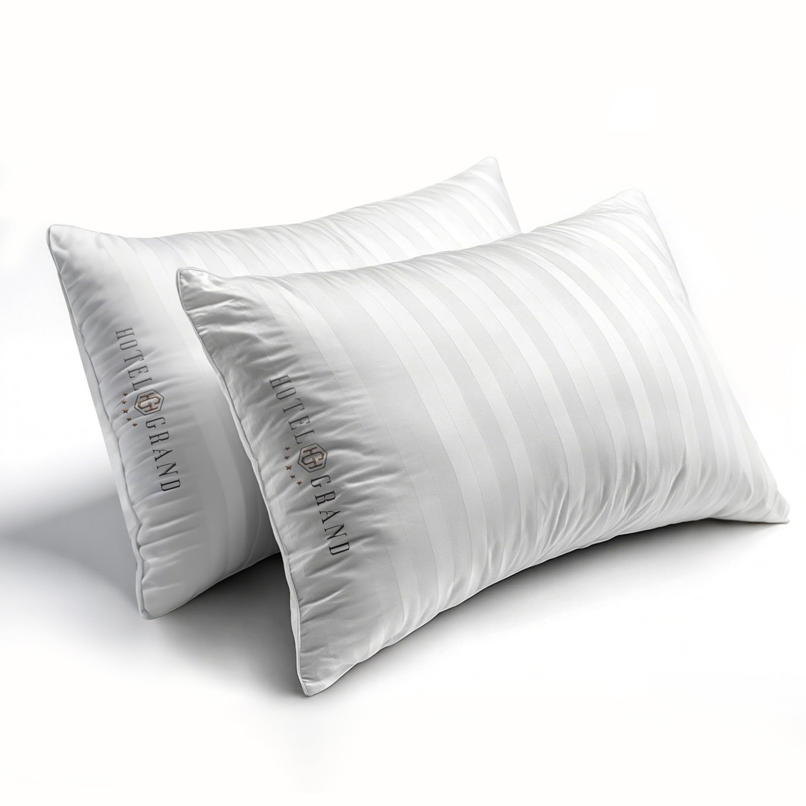 King Size Set Of 2 Packs Bed Pillows Medium Firm H...