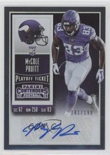 2015 Panini Contenders Rookie Playoff Ticket 181/199 MyCole Pruitt #141 Auto 0a3