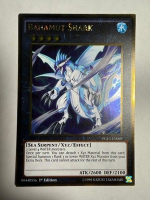 Bahamut Shark Gold Rare Premium Gold: Infinite Gold PGL3-EN069 NM