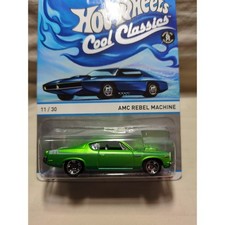 Hot Wheels 2014 Cool Classics Series Amc Rebel Machine Green Spectrafrost Hot Wheels 2014 Cool Classics Series Amc Rebel Machine Green Spectrafrost