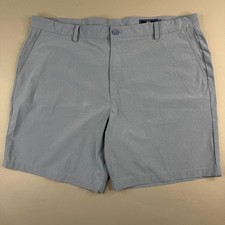 Vineyard Vines Performance Mens 40W 8" Light Blue Polyester Spandex Shorts