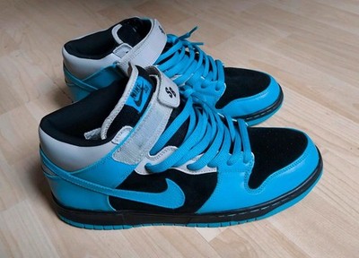 Nike SB Dunk Mid Aqua Fuel Blue EU45.5 US11.5 UK10.5