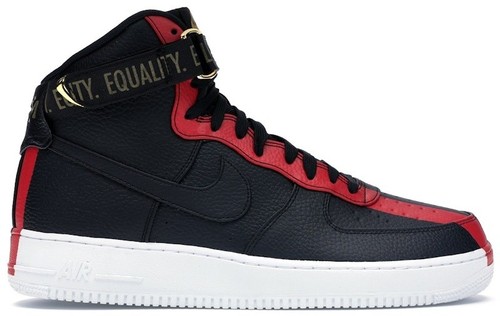 Nike Air Force 1 High Black History Month 2015 Men\'s Shoes 836227-001 US Size 7 Nike Air Force 1 Black History Month for Sale | Authenticity  main image 4