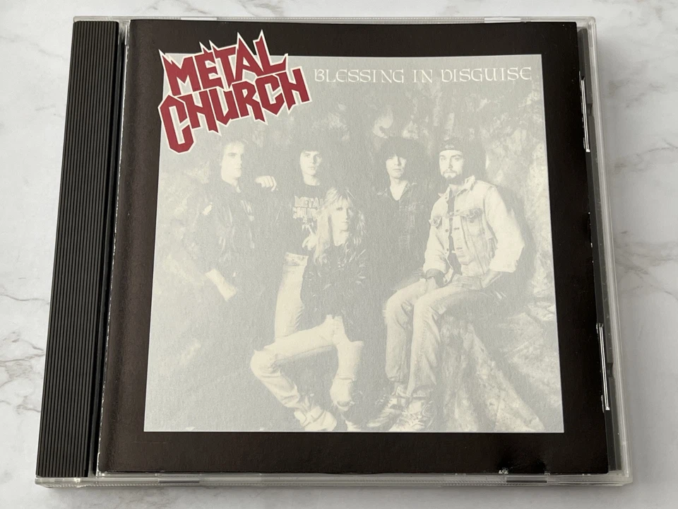Metal Church Blessing In Disguise CD ORIGINAL 1989 Elektra E260817 Badlands RARE Foto 3 de 4
