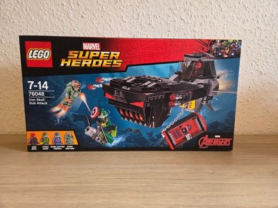 Lego 76048 Marvel Super Heroes Iron Skull Sub Attack