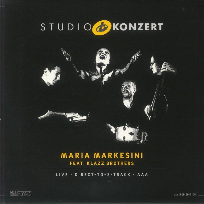MARKESINI, Maria/KLAZZ BROTHERS - Studio Konzert - 180 GRAM AUDIOPHILE VINYL LP