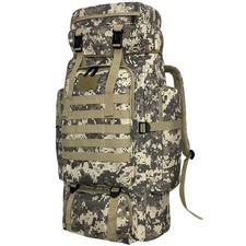 Vaupan Hiking Backpack, 80L Camping Backpack, Waterproof Large Outdoor Sport Tra