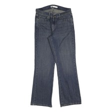 LEVI'S 529 Damen Jeans Blau Regular Bootcut Denim W30 L32