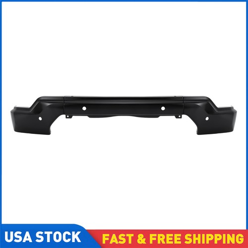 Black Steel Front Bumper Face Bar W/ Park Assist For GMC Sierra 1500 2019-2021