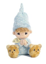 Aurora Precious Moments Precious Prayer Boy Plush Stuffed Animal Toy 15720