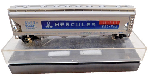Tolva de cuatro bahías Hercules Railroad escala N #52021 | Condition: Used