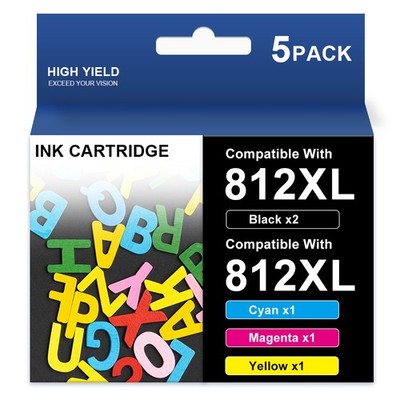 812XL T812XL Ink For Epson 812 Workforce Pro WF-7840 WF-7820 WF-7310 EC-7000