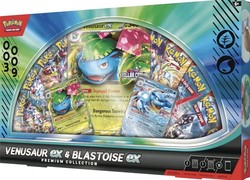 Pokémon TCG Venusaur ex & Blastoise ex Premium Collection