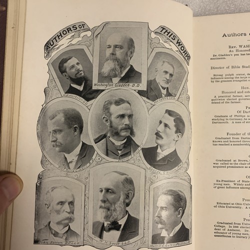 Antique Book Portraits Principles World's Great Men Women 1900 Grant Lee Lincoln - Foto 4 di 22