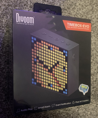 Divoom TimeBox Evo Bluetooth Lautsprecher VERSIEGELT NEU