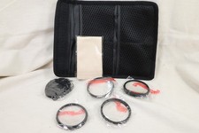 52 mm Camera 4 Lens filter set with case Close up 1 2 4 and 10 NEW  