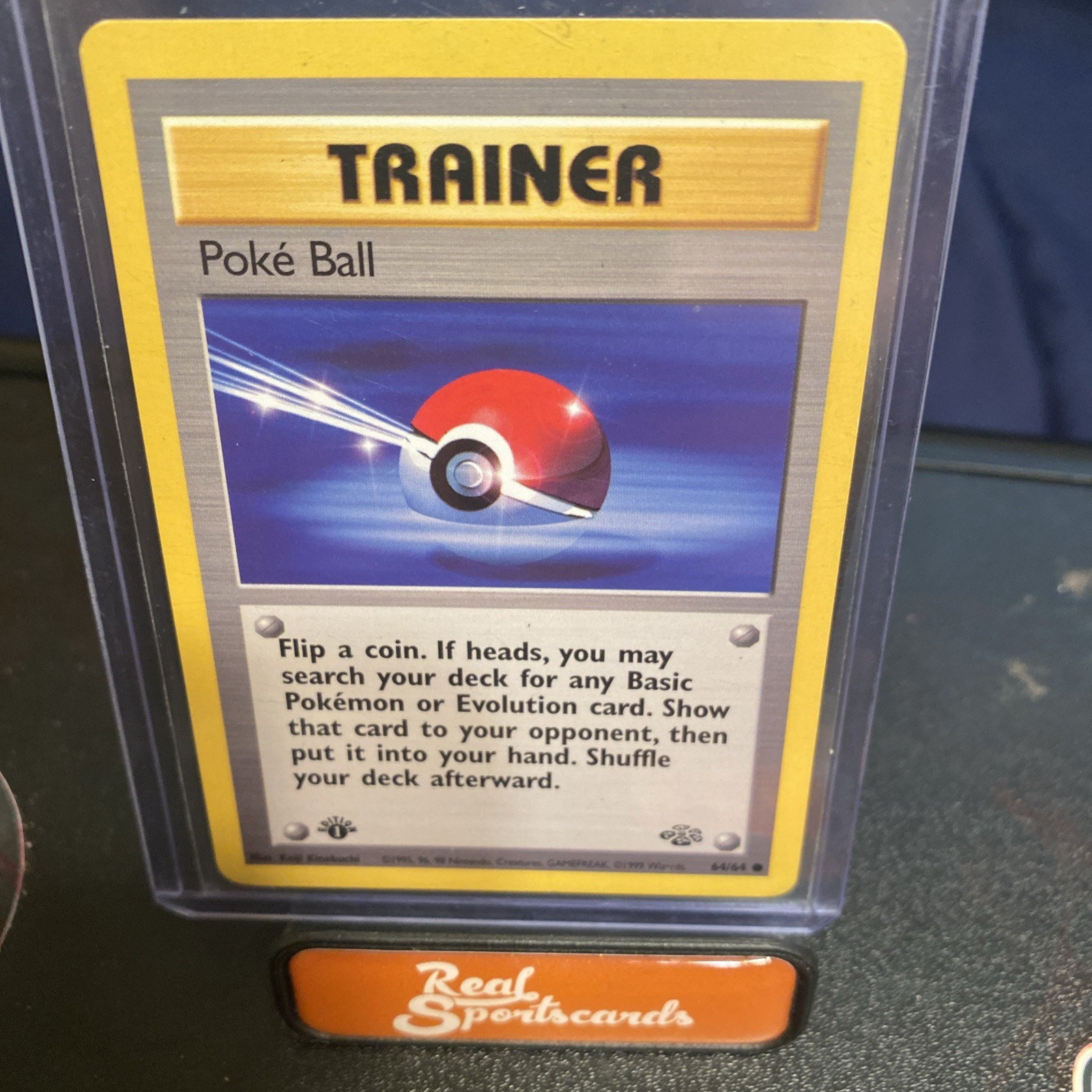 Pokémon - Poke Ball 64/64 Jungle 1st Edition