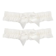 Womens Wedding Garters For Bride Bow Party Prom Leg Lace Garter Flower
