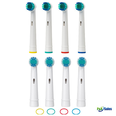 4 - 20x Aufsteckbürsten Oral B Ersatzbürsten Zahnpflege Bürstenköpfe Zahnbürsten