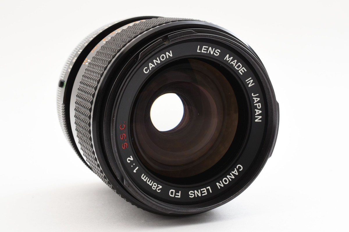 Exc+5] Canon FD 28mm f2 s.s.c. Wide Angle MF Lens From JAPAN | eBay