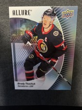 23-24 UD Allure Hockey Parallel Black Rainbow 46 Brady Tkachuk