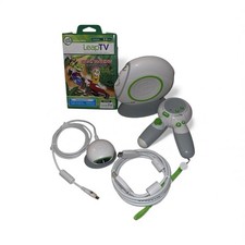 Leap Frog Leap TV Educational Video Gaming System With Accessories  1 Game