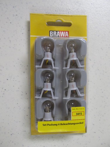 Productos de iluminación BRAWA, luces a escala HO para interiores de edificios #3415 | Zustand: New
